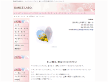 Tablet Screenshot of dance-labo.info